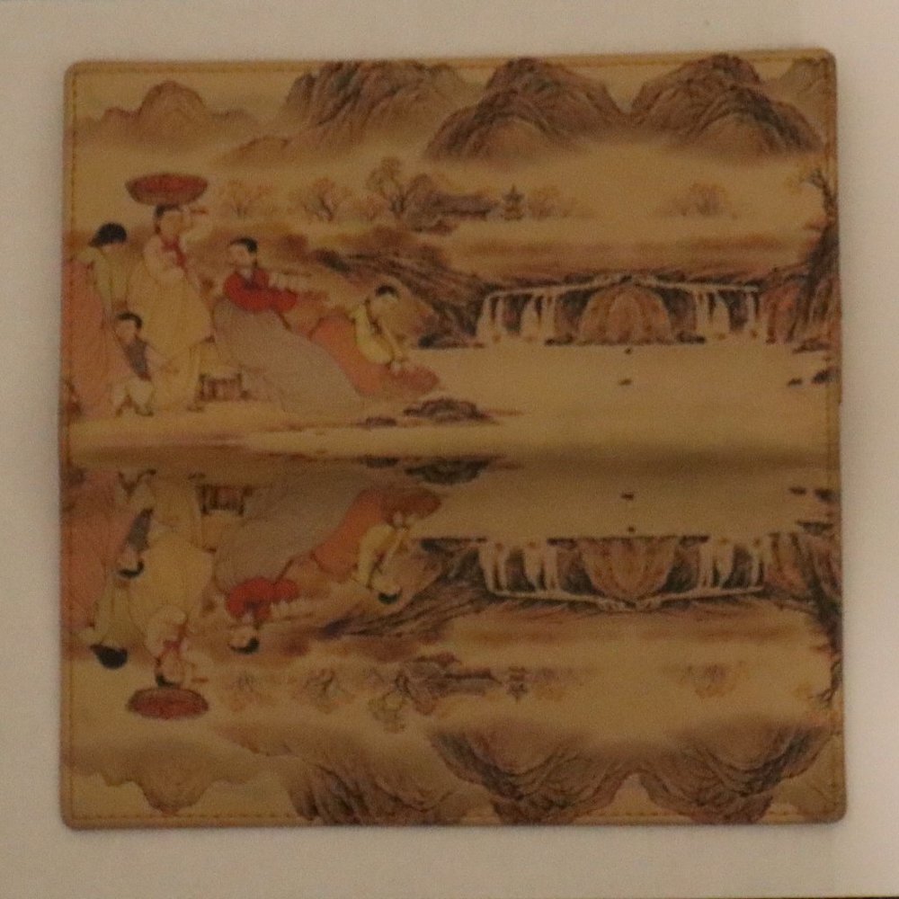 Japan Japanese Village Traditional Cultural Scene WALLET